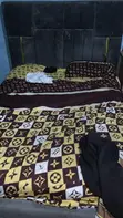 Orthopedic Mattress with Luxurious Bedframe and Office Table - 1