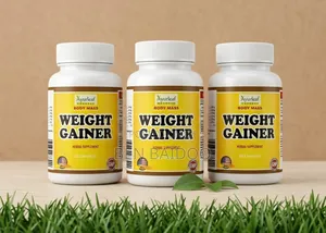 Ayurleaf Body Mass Weight Gainer Supplement (60 Caps)