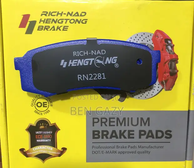 Toyota Land Cruiser Prado Front & Rear Brake Pads - 1
