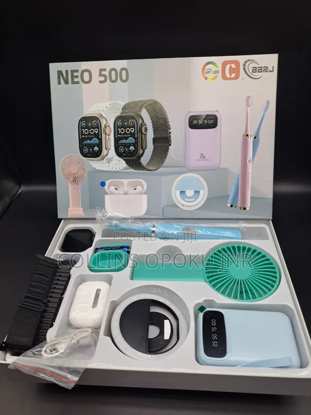 12-in-1 Smart Watch Combo Set - Blue - 1