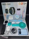 12-in-1 Smart Watch Combo Set - Blue - 2