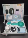 12-in-1 Smart Watch Combo Set - Blue - 5