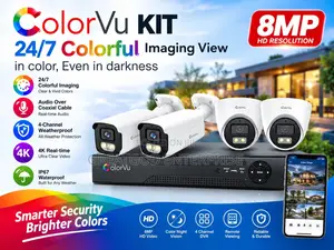 Hikvision ColorVu 8MP 4-Channel CCTV Kit