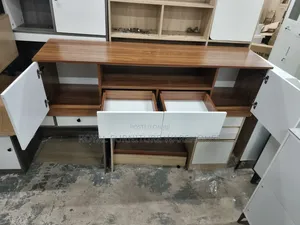 Brand New Wood-Mode White TV Stand