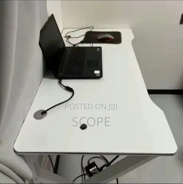Brand New 140cmx70cm White Gaming Desk - 1