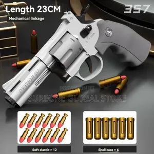 2023A Revolver Soft Bullet Blaster Toy Gun