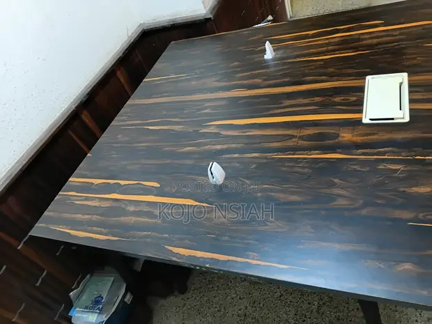 Office Desk with Cabinets and Drawers for Two - 1