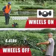 2-Battery Cordless Grass Cutter | Lawn Mower - 1