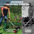 2-Battery Cordless Grass Cutter | Lawn Mower - 3