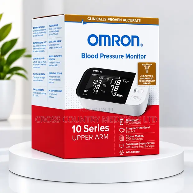 OMRON 10 Series Upper Arm Blood Pressure Monitor - 1