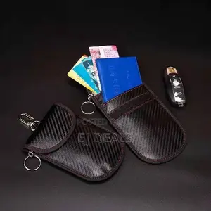 Faraday Pouch for Car Key Fobs - RFID & Wireless Signal Blocking