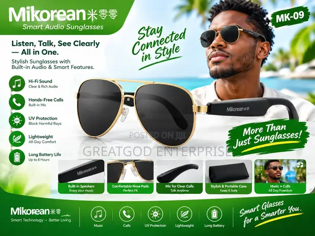 Mikorean MK-09 Smart Audio Sunglasses - 1