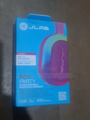 JLab Pop Party Wireless Bluetooth Speaker with RGB Lights