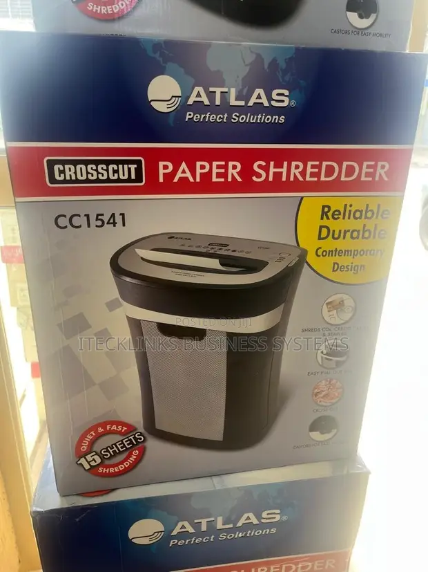 15-Sheet Paper Shredder with Auto Loading - 1
