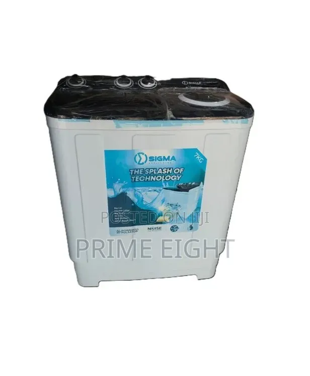 Sigma SWM-TT70 7Kg Twin Tub Washing Machine - 1