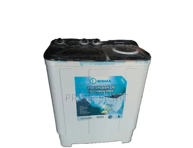 New Sigma 7Kg Twin Tub Semi-Automatic Washing Machine SWM-TT70 - 1