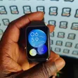 Huawei Watch Fit 2 (Used) - Black with Orange Screen Tint - 3