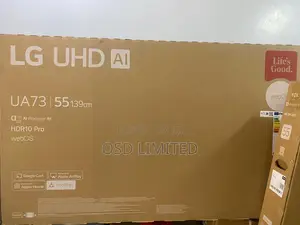 LG 55-Inch UA73 4K Smart TV with webOS & AI Concierge
