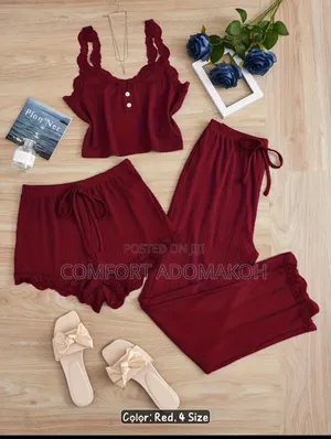 Ladies Night Wear Sleepwear Pajamas