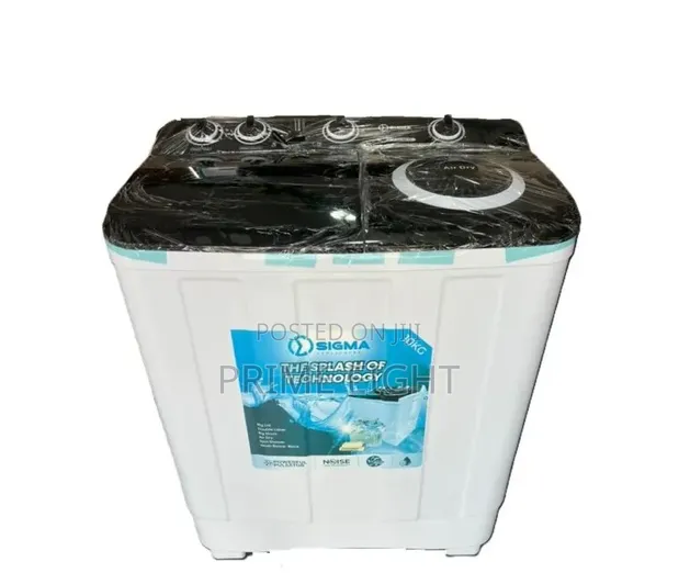 Sigma 10 Kg Twin Tub Washing Machine - 1