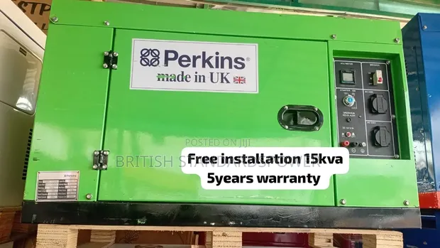 15KVA Perkins Diesel Generator - Brand New - 1