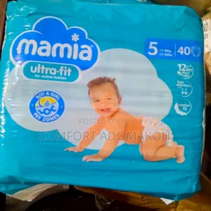 Mamia Baby Diapers - Size 5 (UK Import)