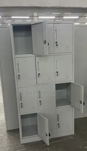 Quality 12 Locker Office Cabinet