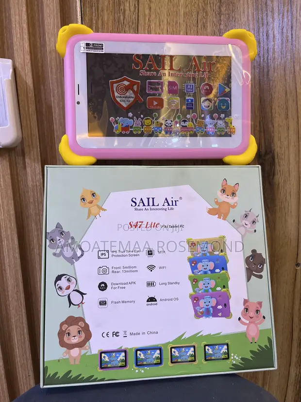 New Sail Air S109 128GB Pink Tablet - 1