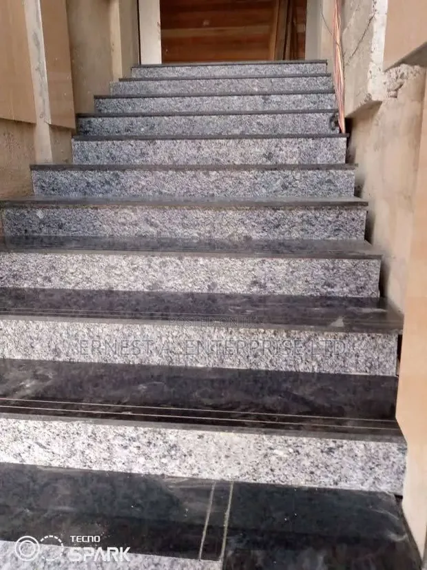 Granite & Marble Staircase Installation - 1