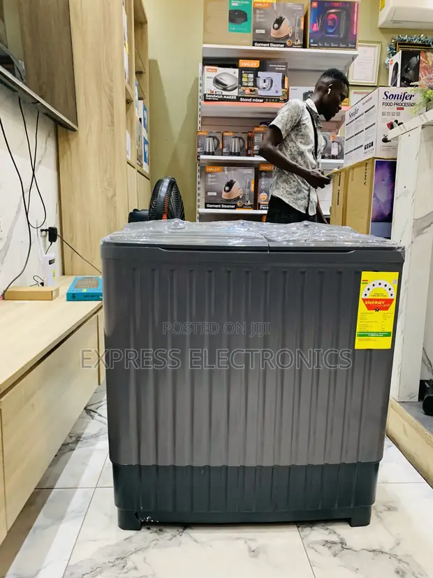 Brand New Nasco 11KG Top Load Twin Tub Washing Machine - 1