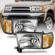 1999-2002 Toyota 4Runner Headlights with Corner Lamps Set (Left+Right) - 1