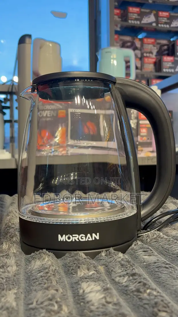 Morgan 2.0L Glass Electric Kettle FK-0319 1500W - 1