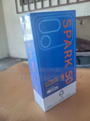 New Tecno Spark 50 Pro 256GB Black