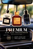 Premium Car Air Fresheners - Creed, Baccarat, Sauvage Scents - 1