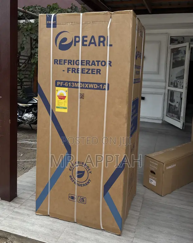 Pearl PF-613MDIXWD-1A 421L Side by Side Fridge with Dispenser - 1
