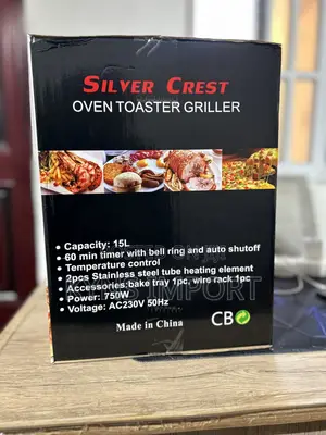 Silver Crest Multifunctional 15L Oven/Airfryer/Toaster/Grill