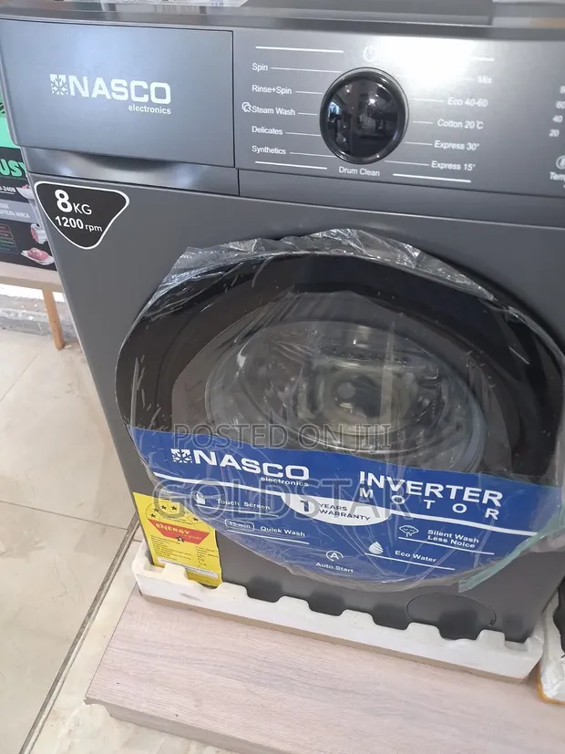 8kg Nasco Washing Machine - 1
