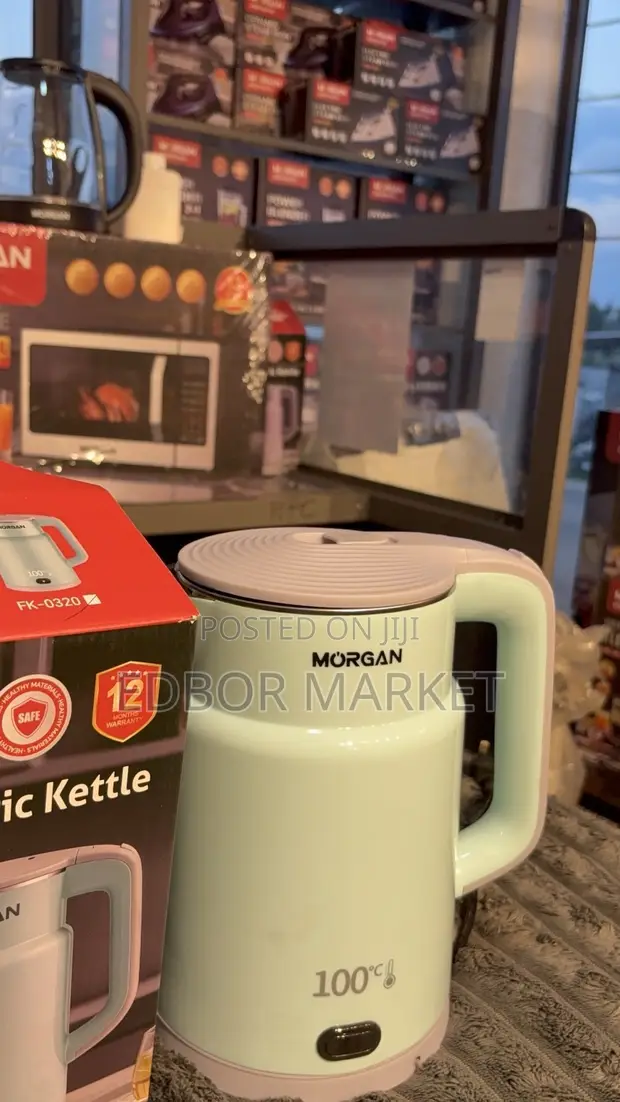 Morgan 1.8L Stainless Steel Electric Kettle FK-0320 1500W - 1