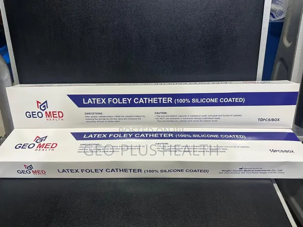 Latex Foley Catheter (Silicone Coated) - 1