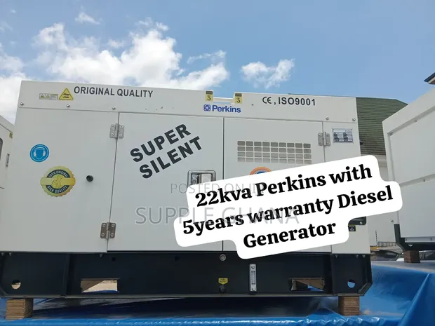 Perkins 22kVA Diesel Generator - Super Silent - 1
