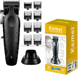 Kemei Rechargeable Hair Clipper KM-2296 Black