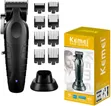 Kemei Rechargeable Hair Clipper KM-2296 Black - 1