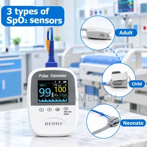 Handheld Pulse Oximeter (3 Spo2 Sensor)