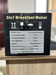 Silver Crest 3-in-1 Breakfast Machine (Black) - 2