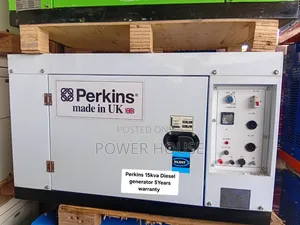 Perkins 15kVA Generator - Brand New