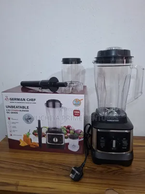 Germany Chef 1500W 2-in-1 Blender with Grinder