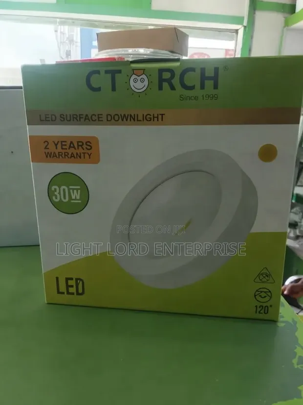DXXZ 30W Surface Downlight - White - 1