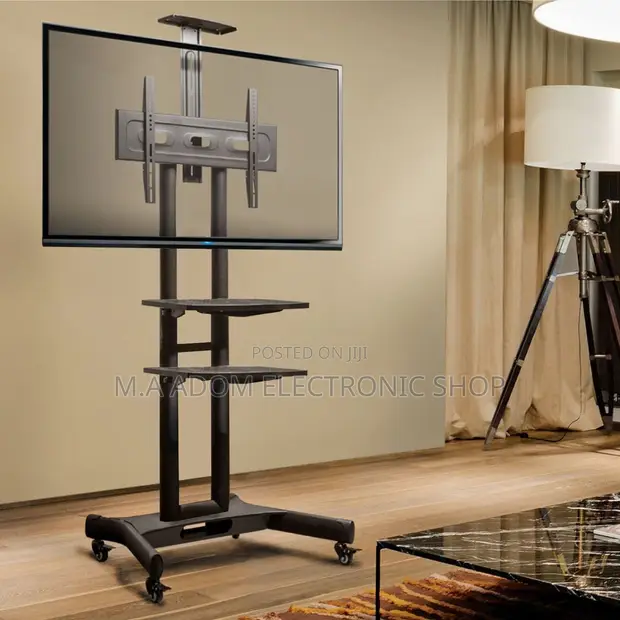 Heavy Duty Movable TV Trolley (32”-85”) - 1