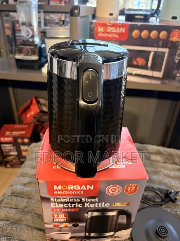Morgan 2.0L Stainless Steel Electric Kettle FK-0321B 1500W - 1
