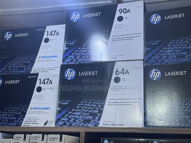 HP 147A Black Toner Cartridge - 1